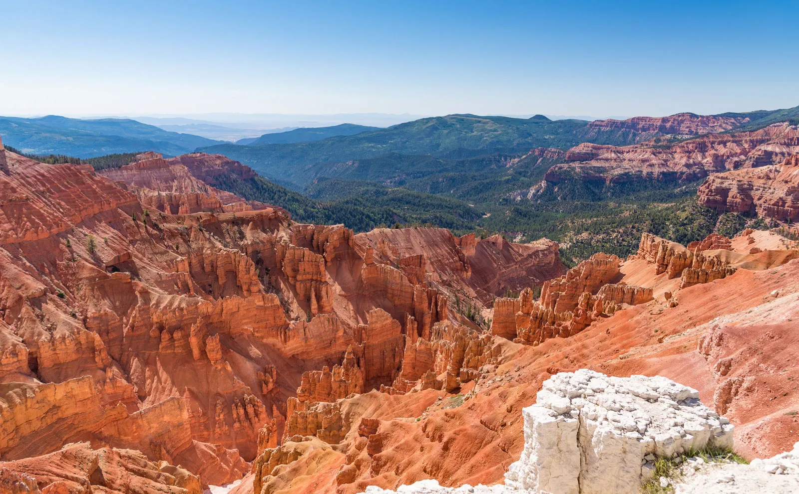 Aerial view of Cedar Breaks National Monument